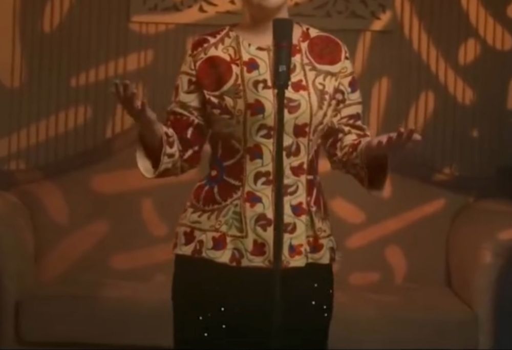 Пиджак с орнаментом