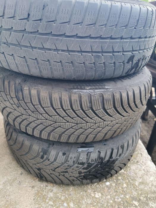 3 зимни гуми с джанти – 185/60 R15
