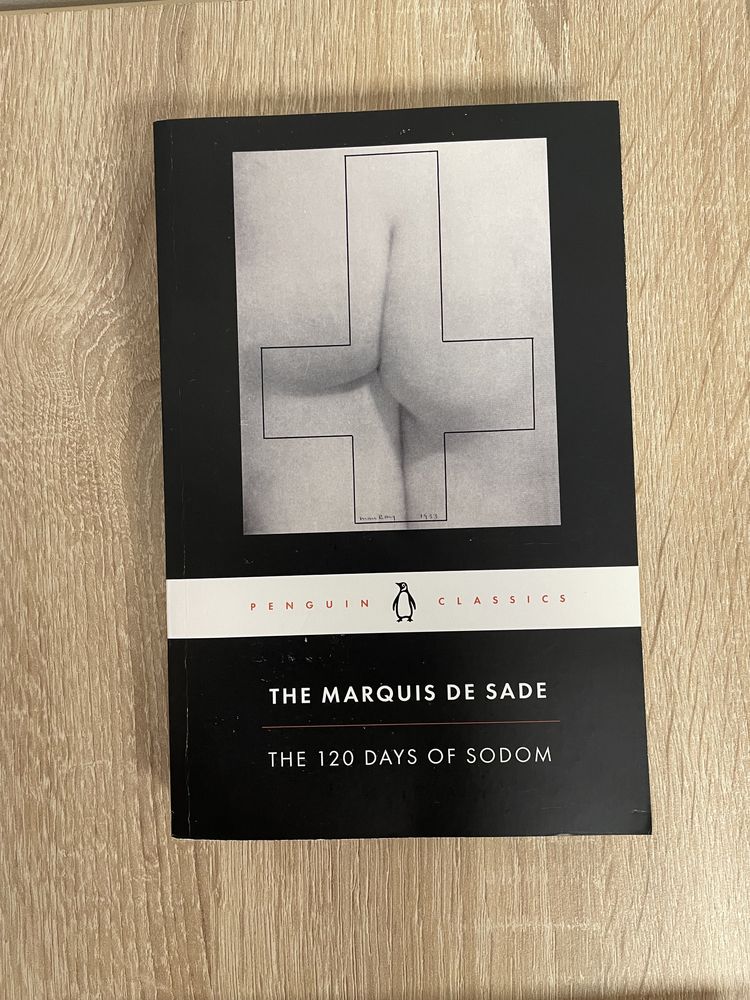 120 days of sodom by the marquis de sade, varianta in limba engleza