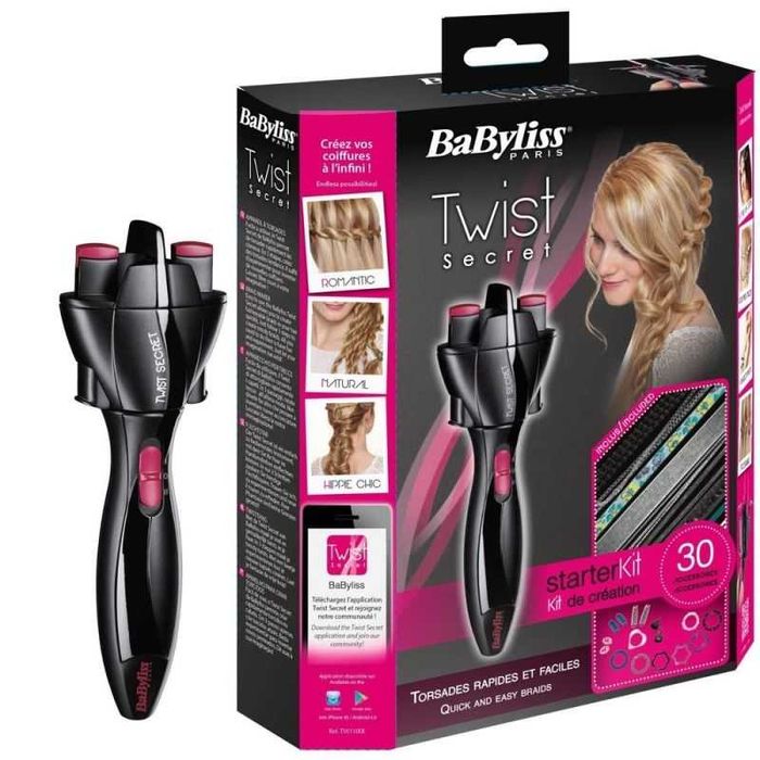 Нов Уред за прически на Плитки Babyliss Twist Secret