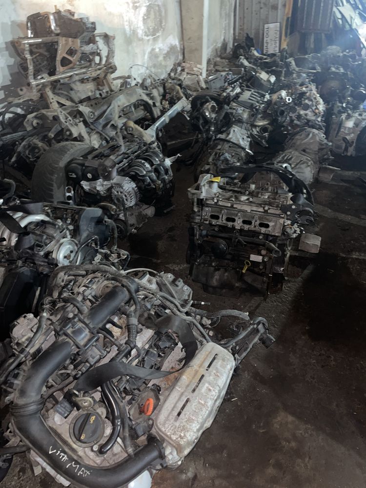 Двигатель 1.4 tsi турбо CAV BLG CAX из Японии