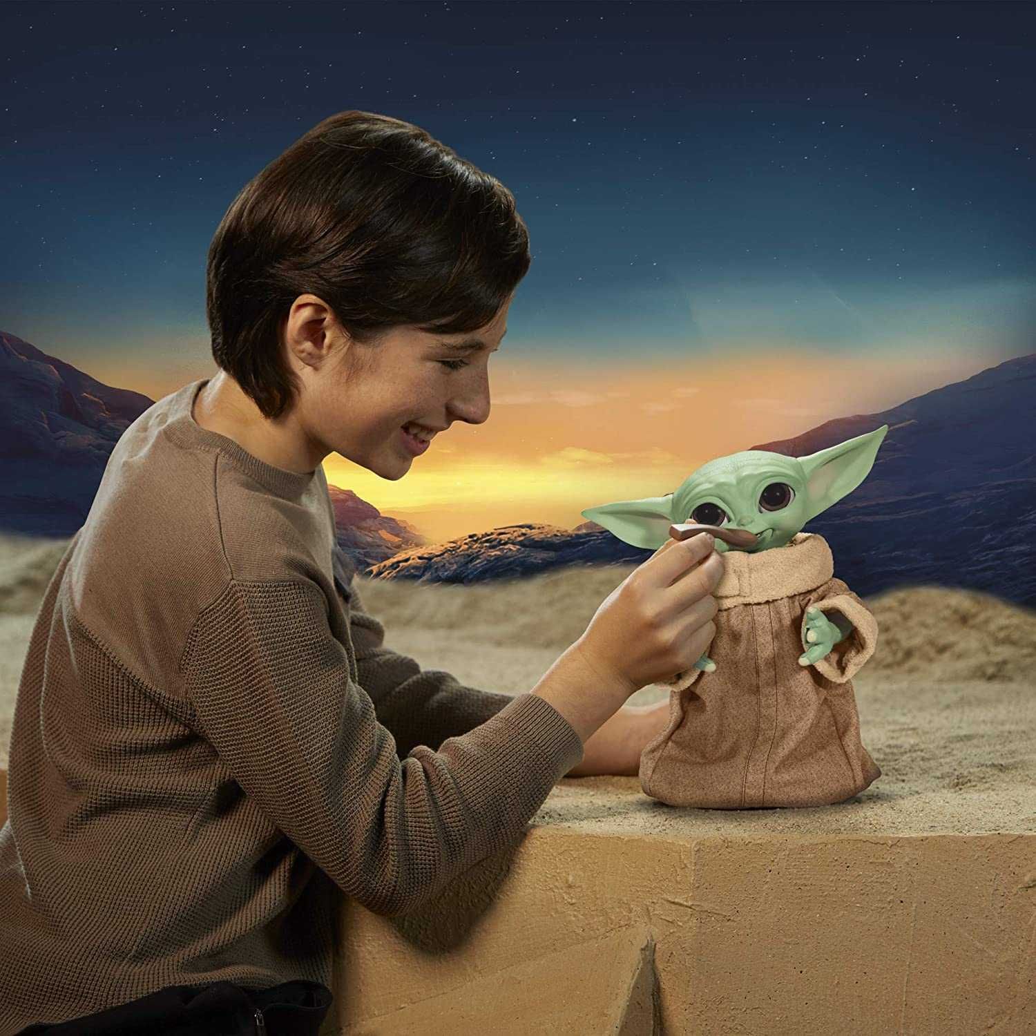 Star Wars Интерактивна играчка Мандалориан Бебе Йода Galactic Grogu