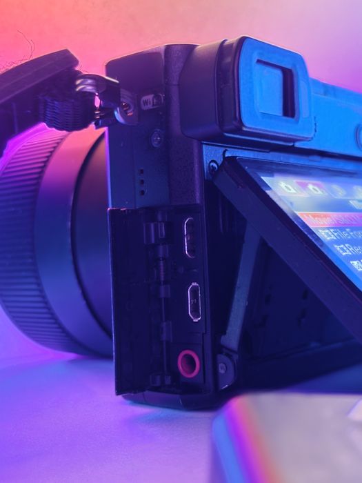 Sony A6500 + 35mm f1.8 + 5 baterii - IBIS, 4K, S-LOG3, HDR - 43K cadre