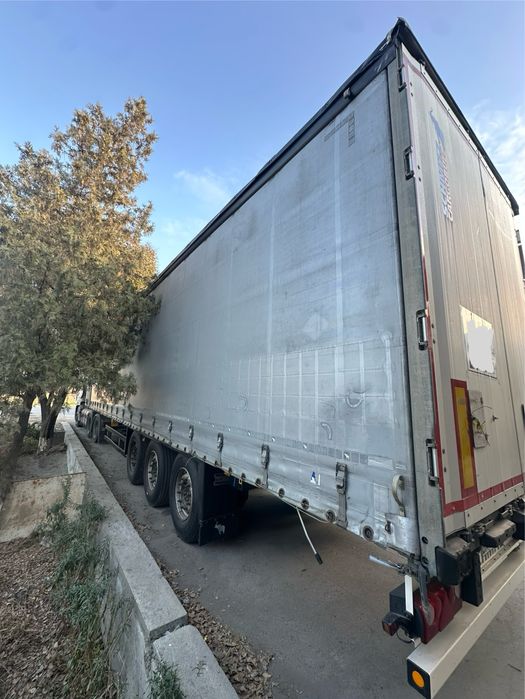 CAMC H9 2021 тягач + Schmitz cargobull 2017 прицеп