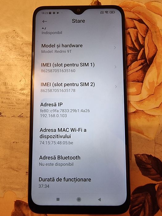 Telefon Xiaomi Redmi 9T Dual SIM 6.53" 128GB / 6GB 6000mAh 48MP 18W