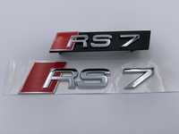 Set Embleme Audi RS7 crom