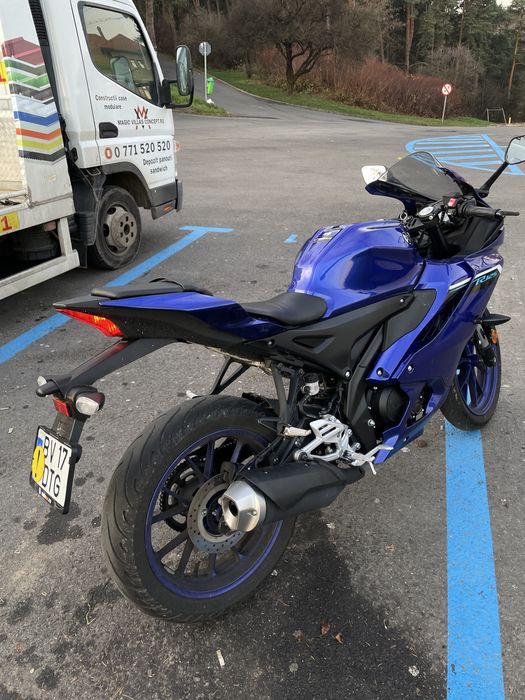 Yamaha r125 2025 in garantie inca 2 ani.