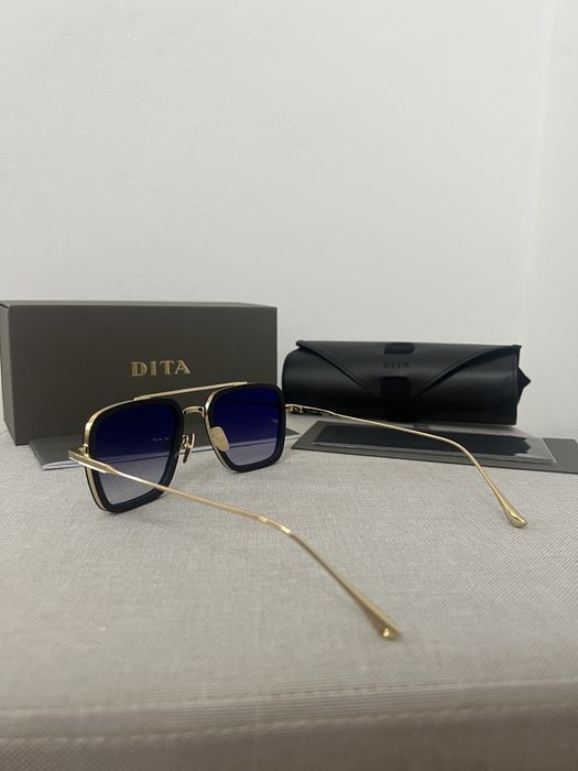 Ochelari de soare Dita Flight 006 black / gold