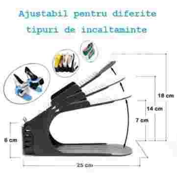 Organizator pantofi, 10 buc. Produse noi! Reglabile/nereglabile. NOI!