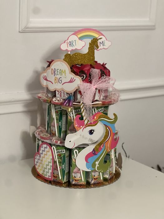 Tort din dulciuri pentru gradinita/scoala