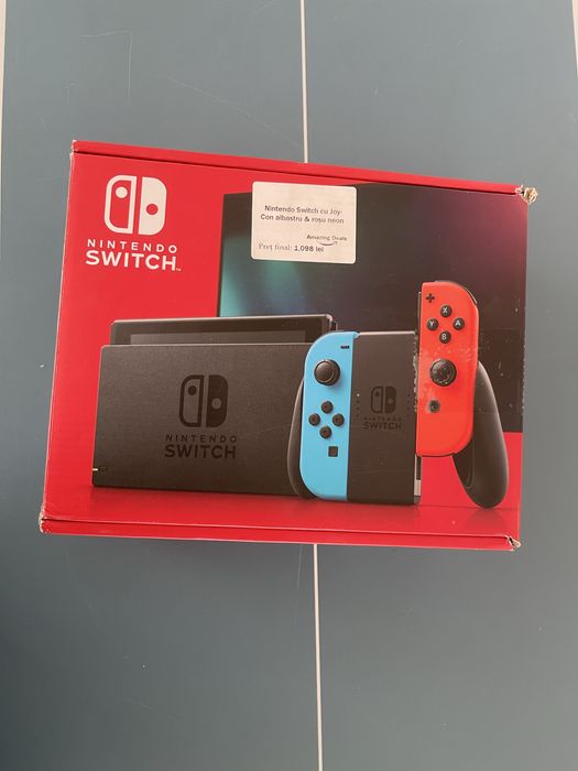 Nintendo Switch cu Baterie Extinsa