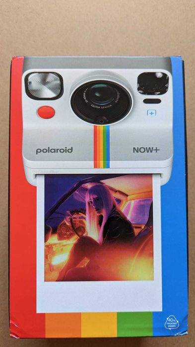 Нов Полароид Polaroid Now Plus 2 (Бял) фотоапарат за моментални снимки