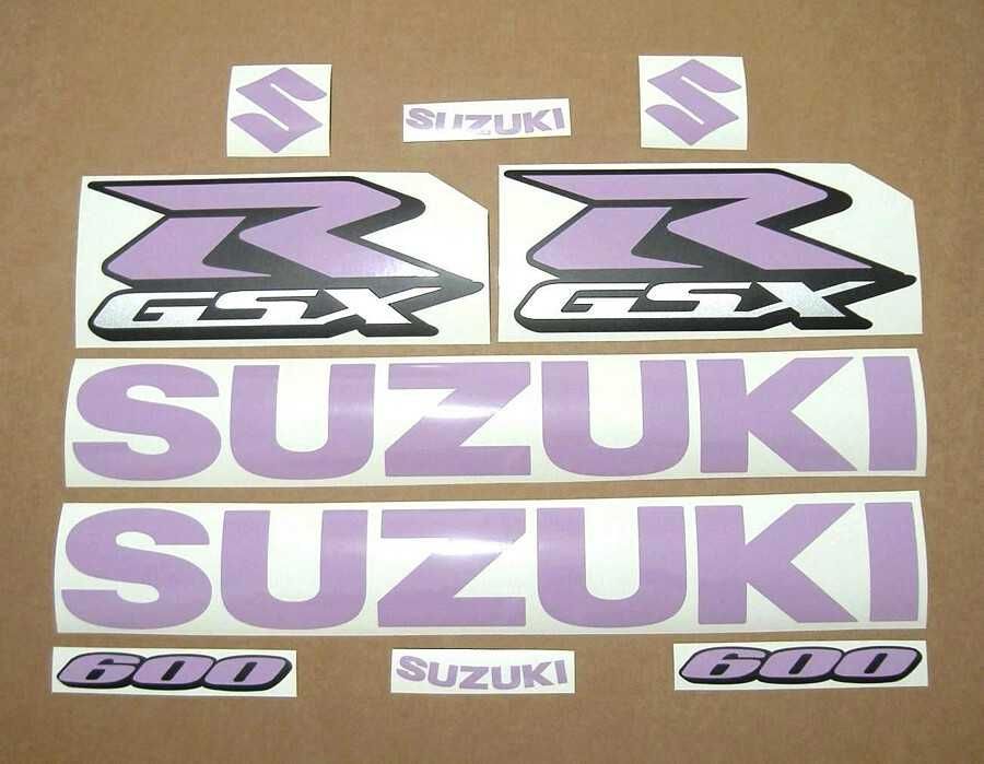 Стикери Сузуки 600 различни цветове GSXR Suzuki лепенки гсхр емблеми