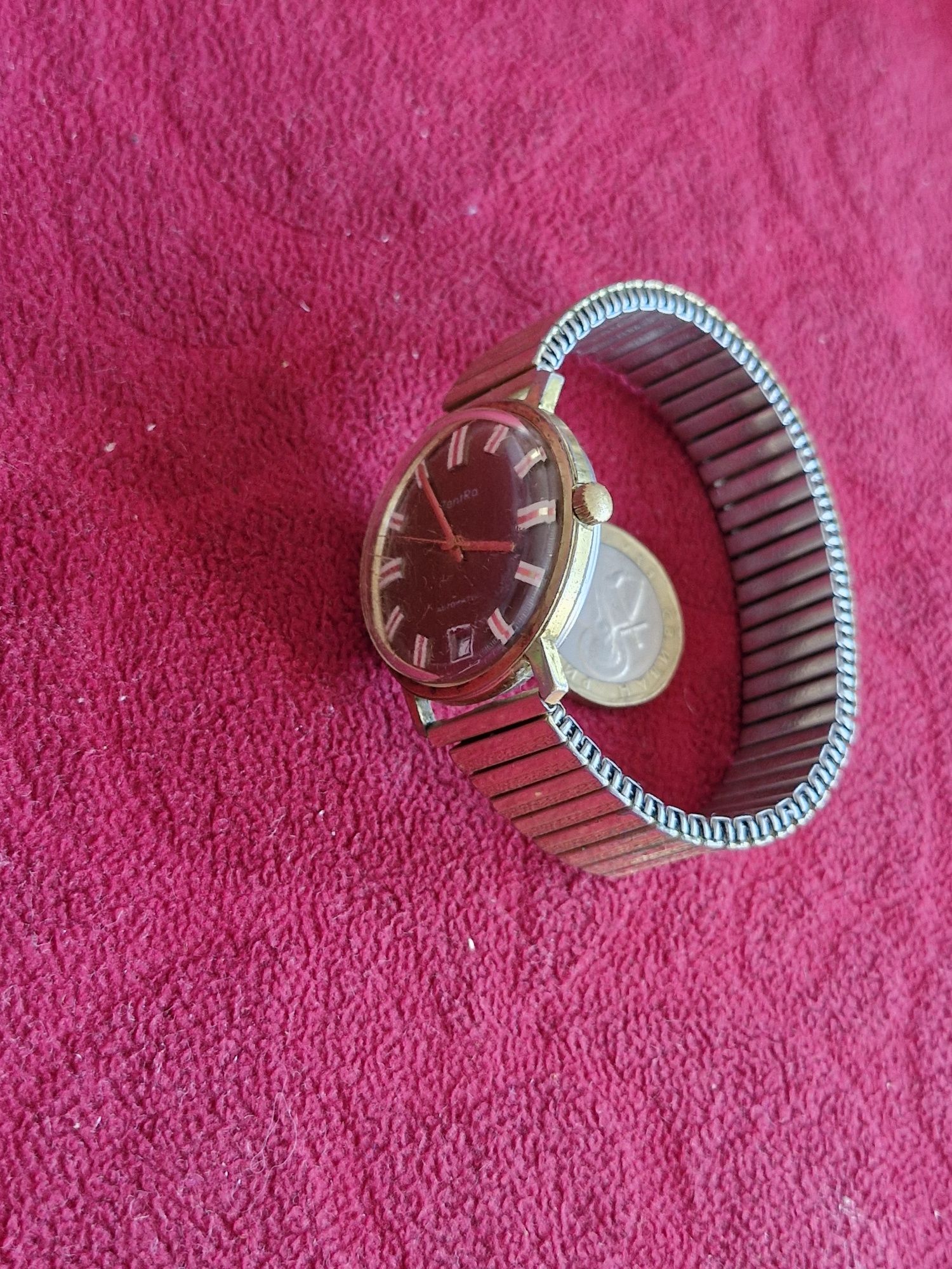 Vintage watch Zentra automatic-работи