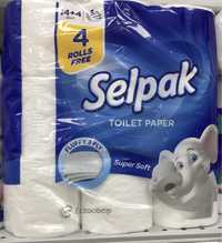 В продаже туалетная бумага Selpak (18 шт.)