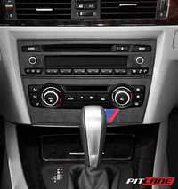 Стикер Климатик / CD: BMW E90 E92 E93 / 3 Серия 2005-12 Alcantara