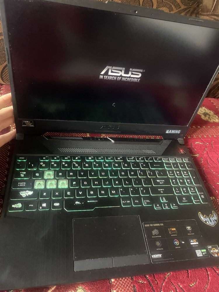 Laptop gaming asus tuff f15