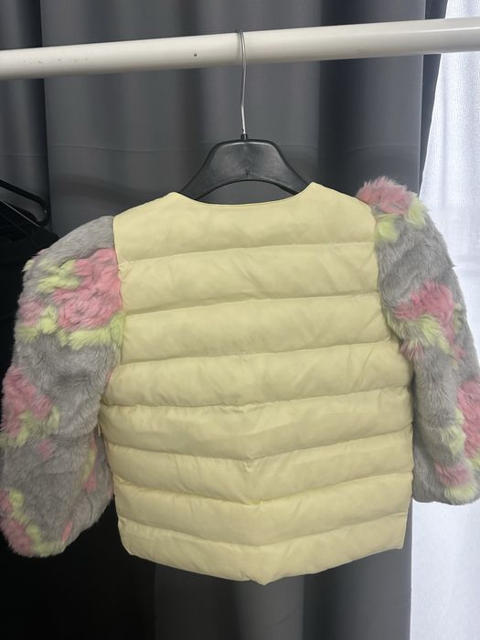 Geaca fetite pufoasa