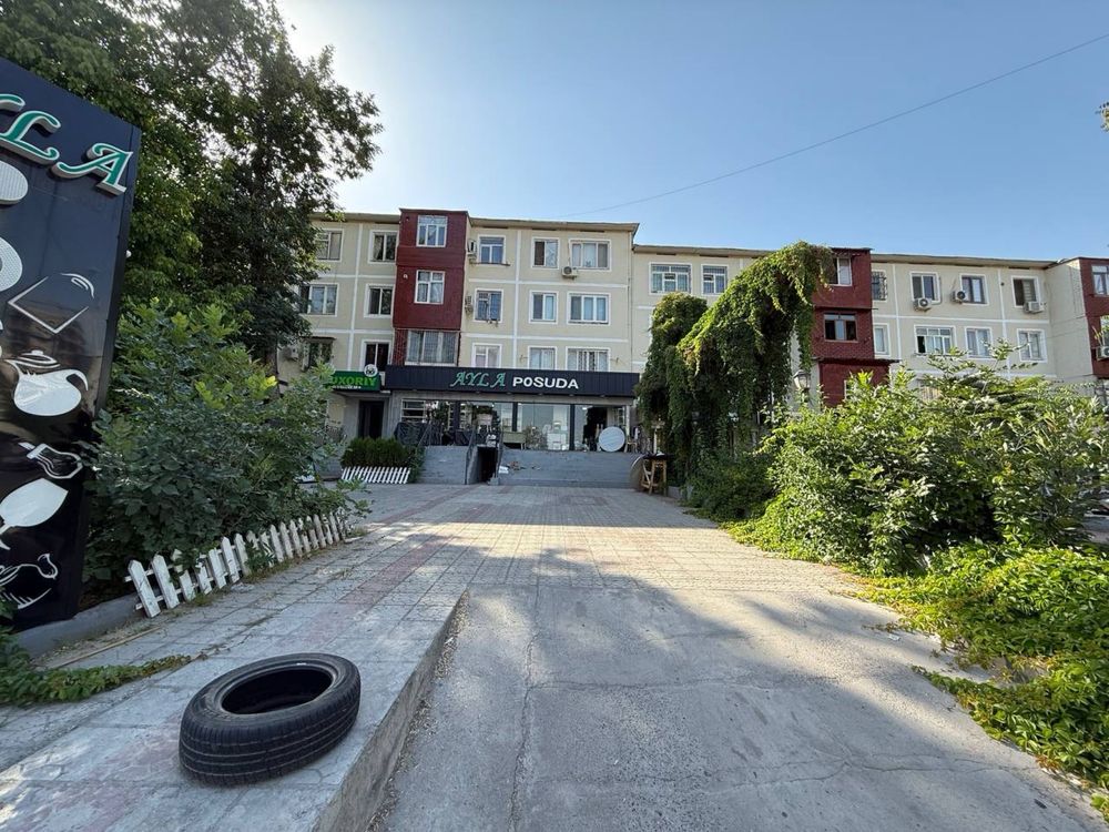 Шухрат евро нежилое помещение 120кв.м первая линия с парковкой срочно