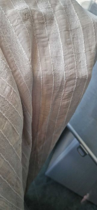 Perdea verde masliniu  semitransparent - 5,5 m latime cu 2,75 inaltime