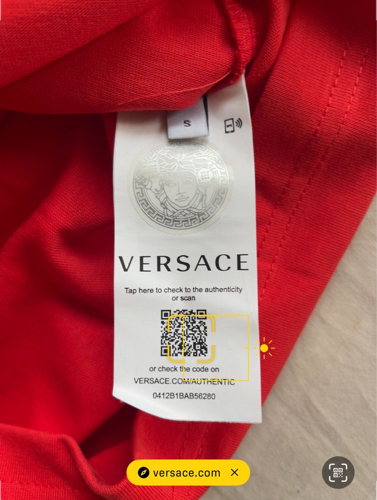 Тениски Versace - 2 броя