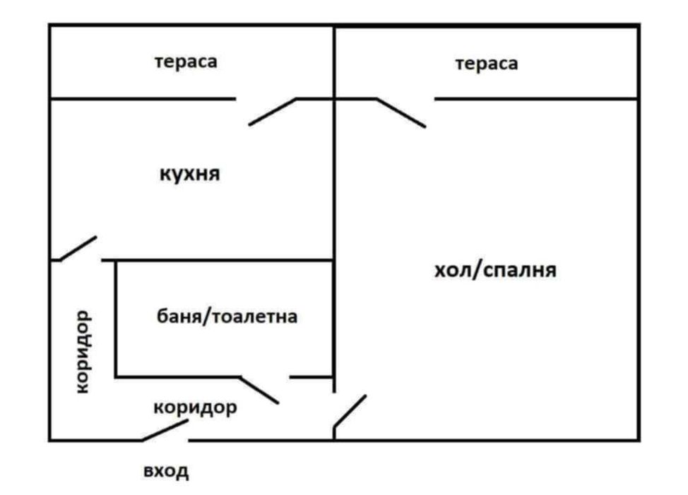 Продавам гарсониера