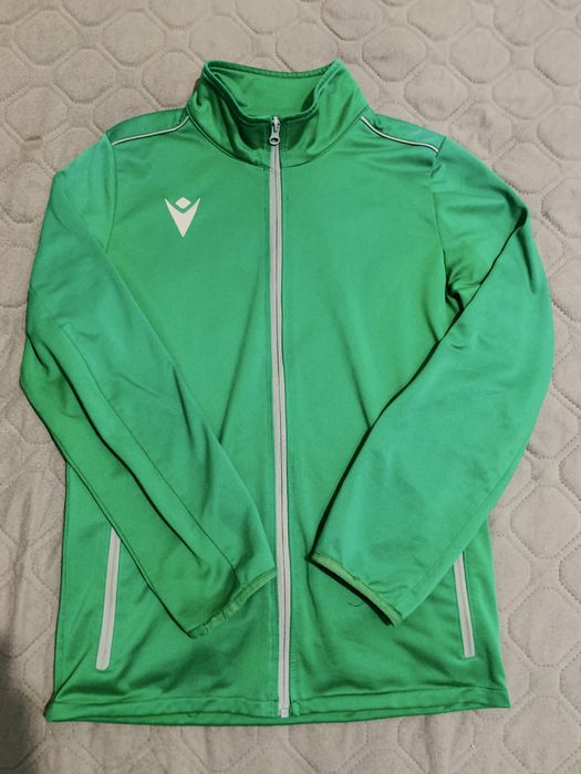 Macron полный замок зеленый фк атырау оригинал РАЗМЕР XS