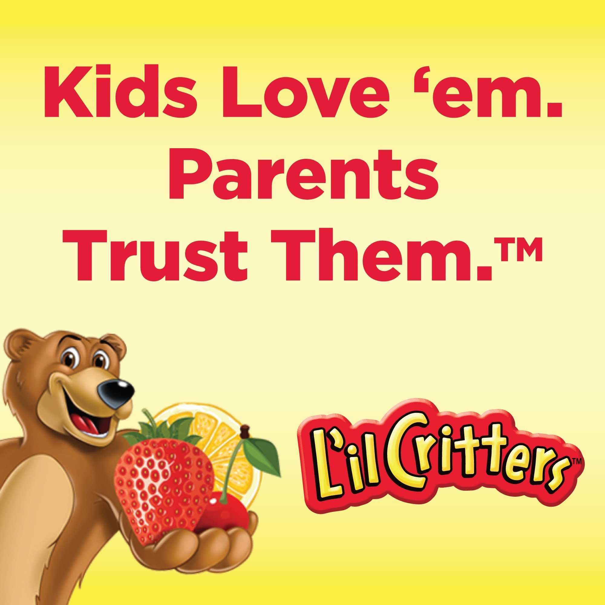 L'il Critters Omega-3 Gummy Fish детям из США
