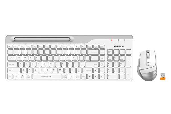 [НОВАЯ] Клавиатура & мышка A4TECH FB2535C Black/White