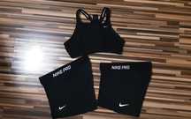 (S) NIKE PRO оригинални къси клинове(35лв)  и бюстие(30)