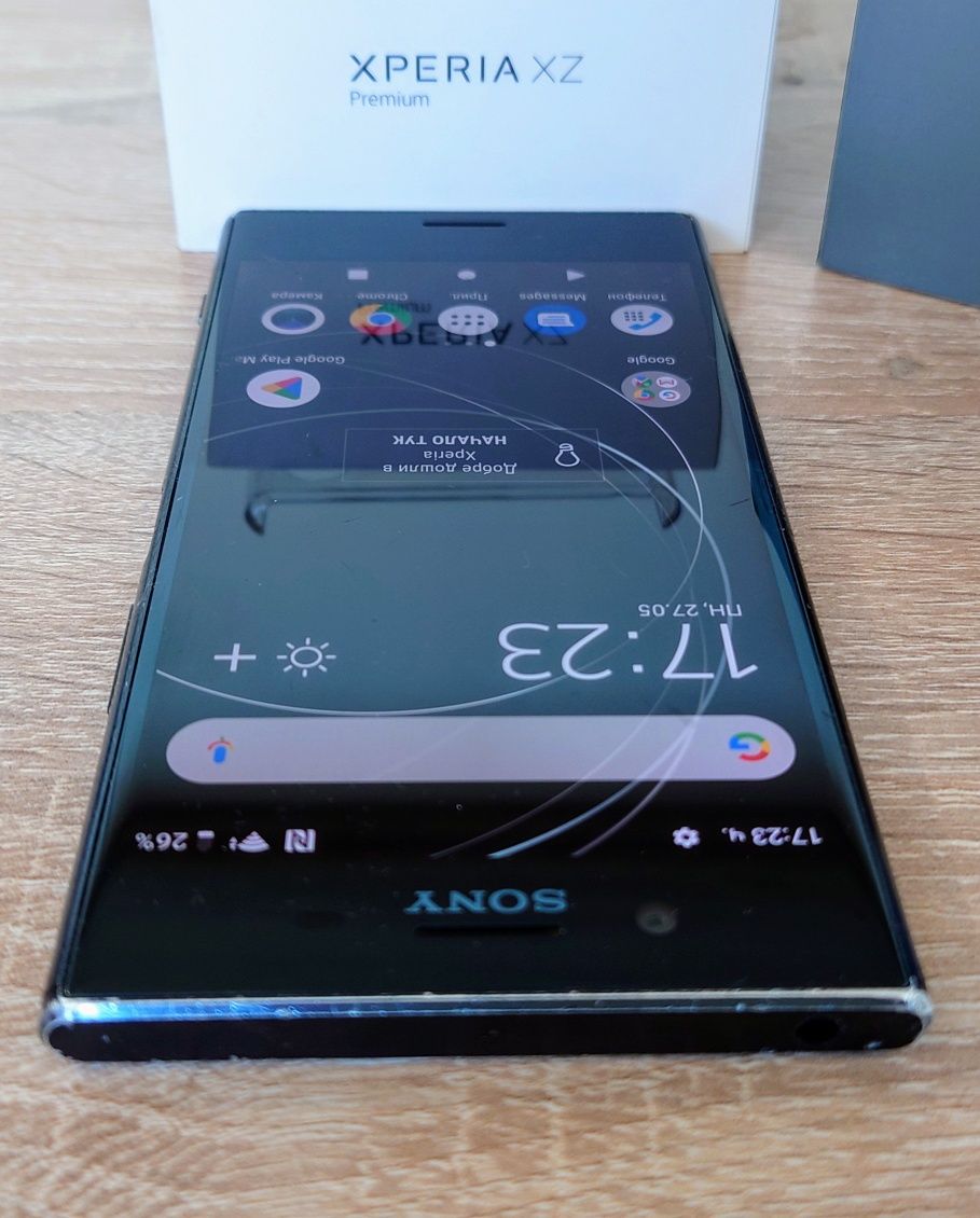 [ 4K Display > GSM SONY Xperia XZ Premium / мобилен телефон