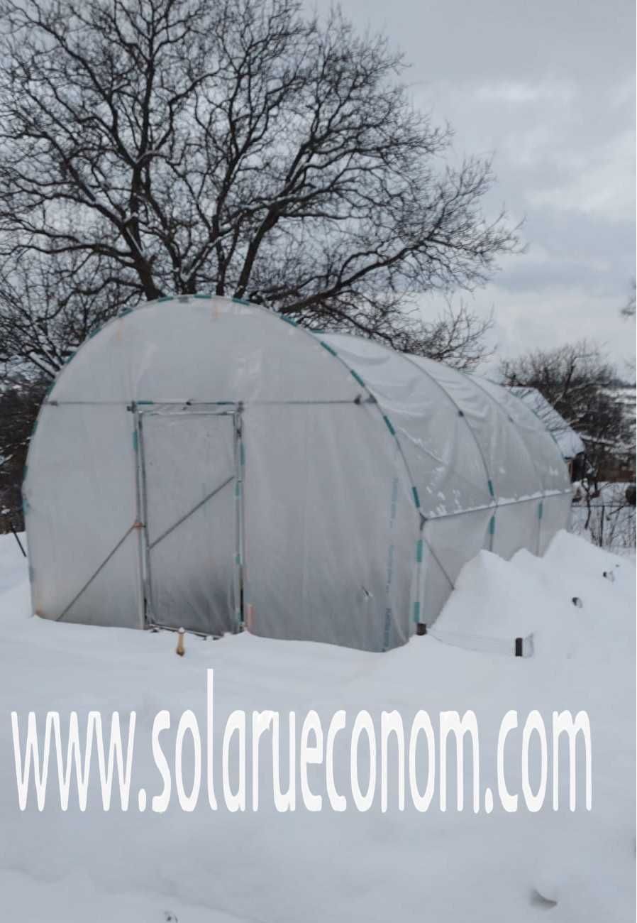 Solar (sera) pentru cultivarea de rosii, castraveti, ardei etc.