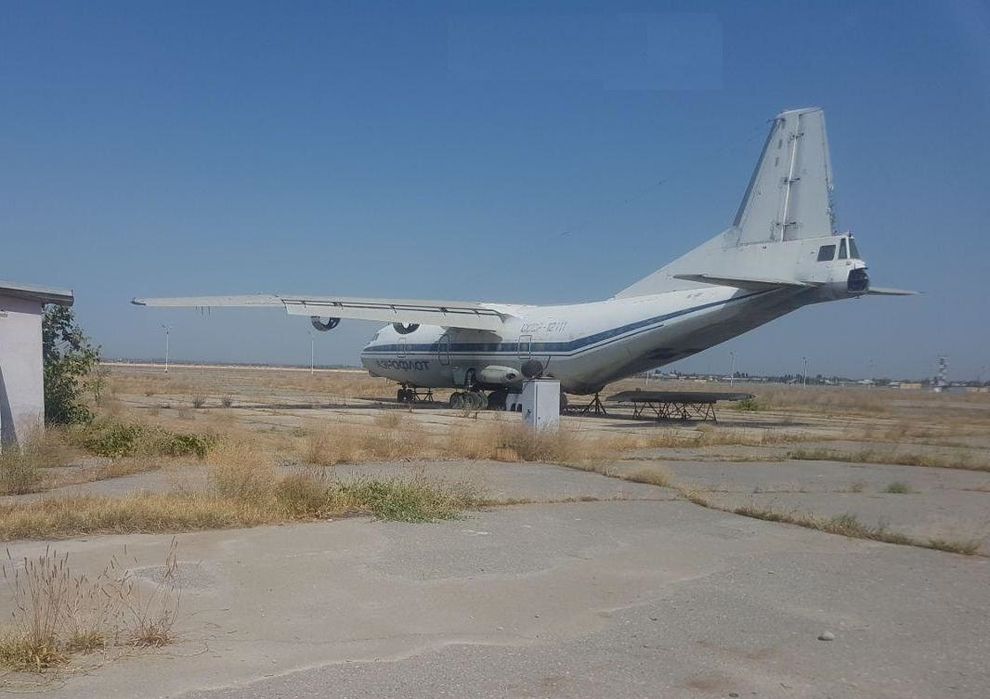 Каркас  самолёта Ан-12