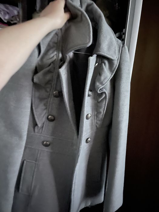 Scurta dama-cambrat culoare gri