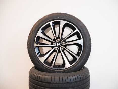 Radsatz 21" 5-Doppelspeiche silber lackiert 285/45R21 113W