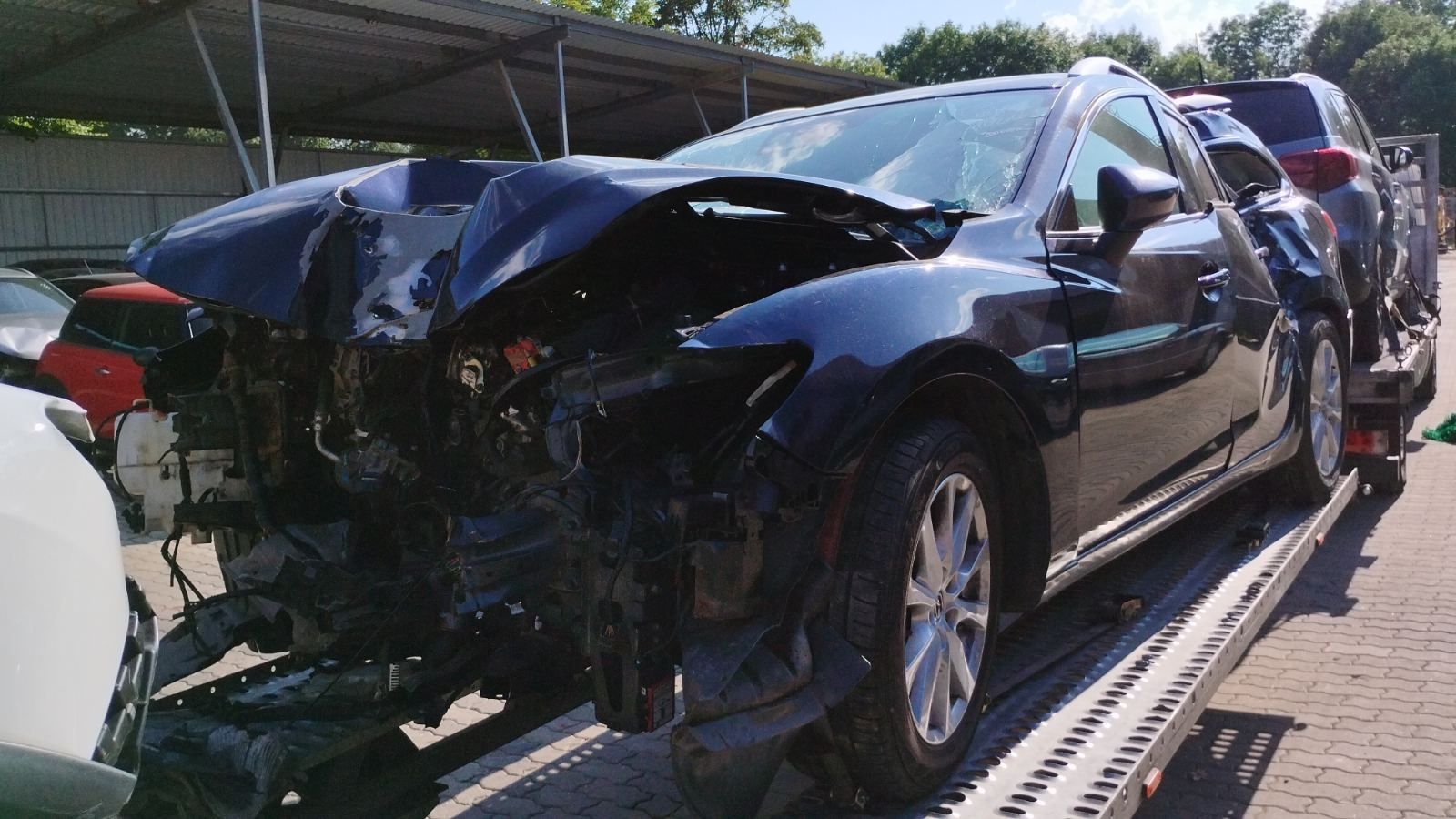 Mazda 6 SKYACTIV 2014G 2.2 дизел на части