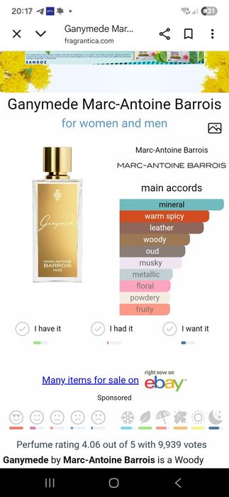Ganymede perfume