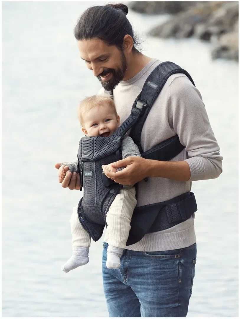 Эргорюкзак BabyBjorn One Air 3D Mesh с рождения и до 3 лет, 3положения