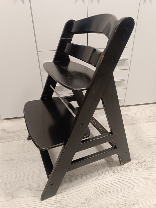 Детски дървен стол за хранене Hauck Alpha