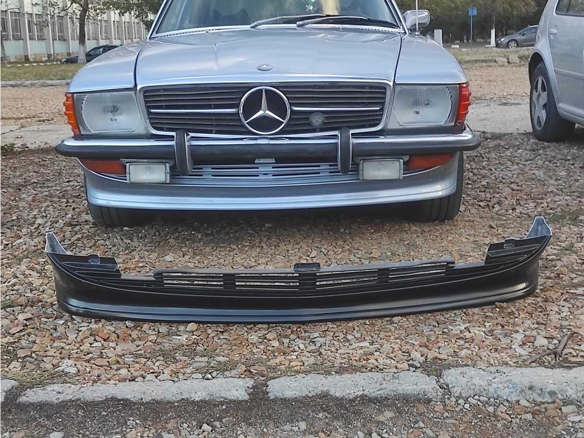 Спойлер за предна броня за MERCEDES SL R107 facelift