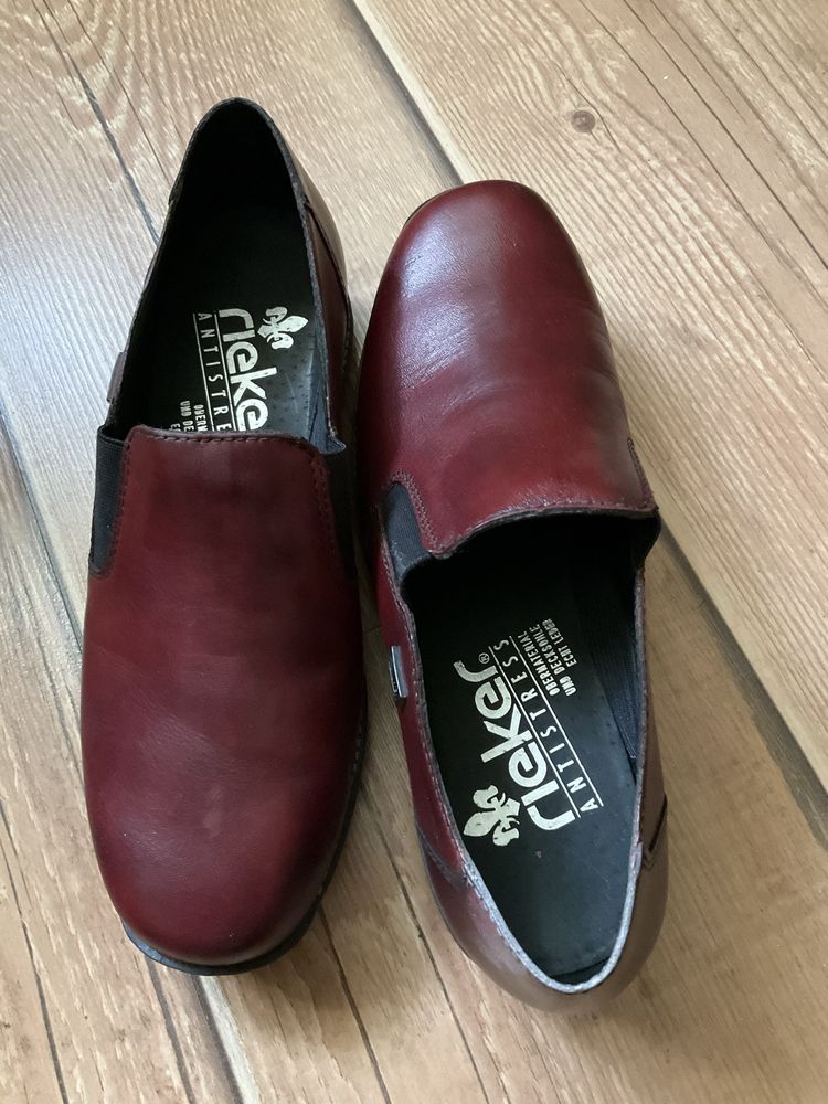 Vand pantofi Rieker Tex ,de piele,noi 36