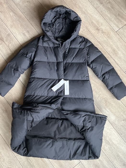 Calvin Klein : Long Down Coat - НОВО Дълго зимно яке с пух размер Л