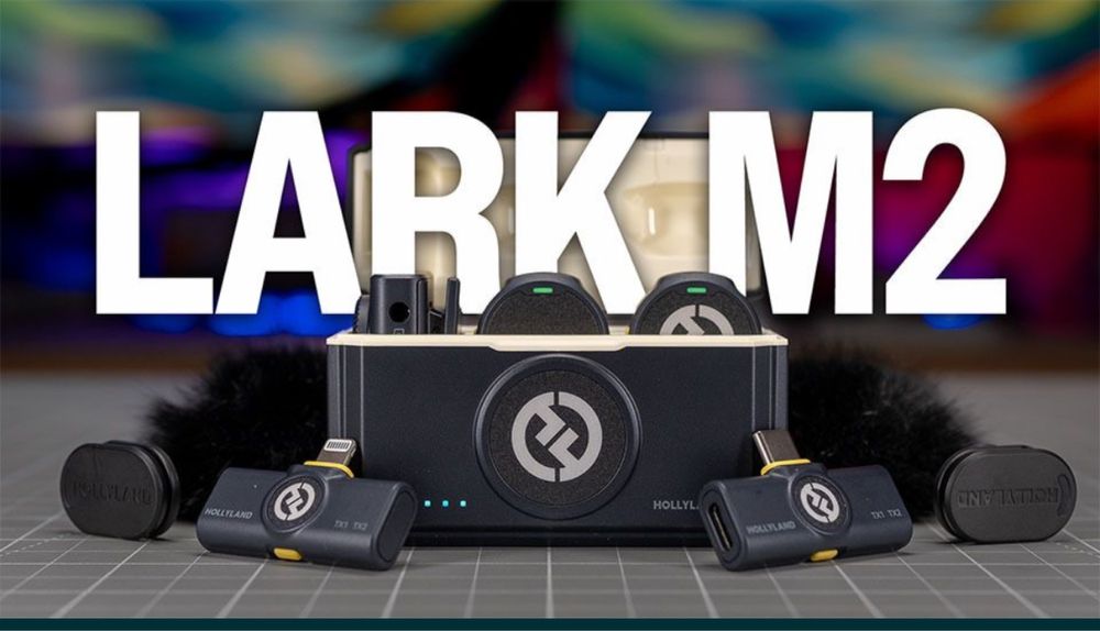 Петличка микрафон универсал Hollyland Lark M2