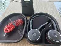 Casti JABRA Evolve 75 Bluetooth Noise Cancelling Husa Dongle si Dock