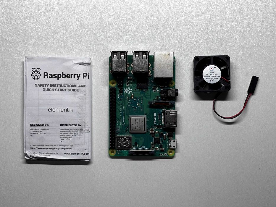 Одноплатный компьютер Raspberry Pi 3 Model B+