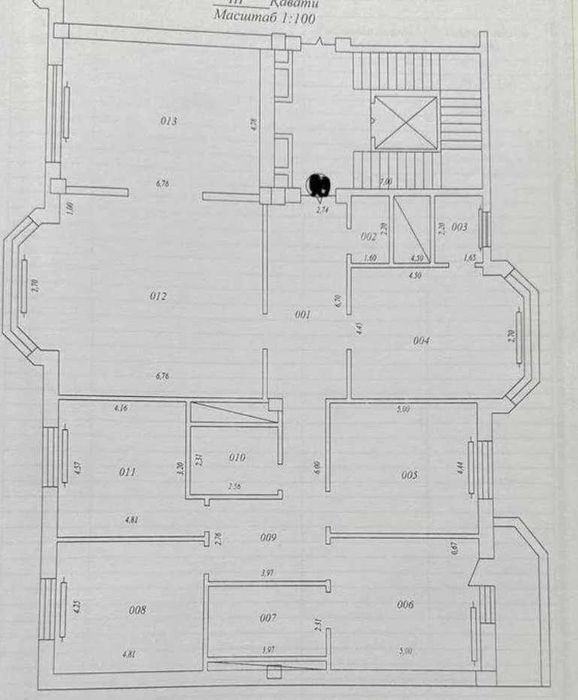 6-комнатный Габус в кирпичном доме по ул. Мирабад ID: 4299