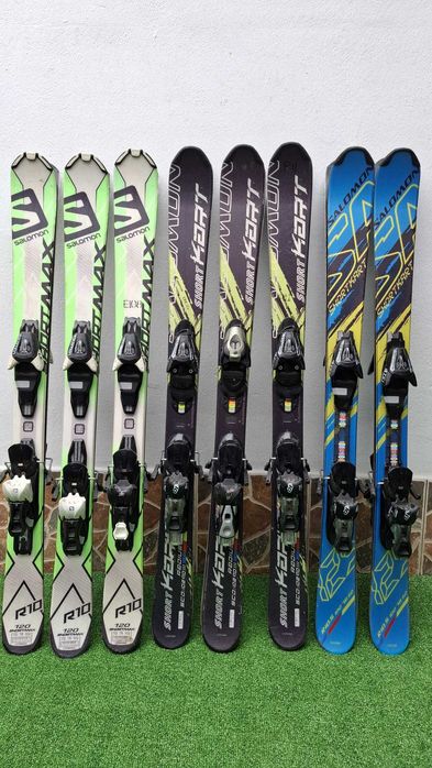 Schiuri snowblade 120 cm si 118 cm pentru adulti