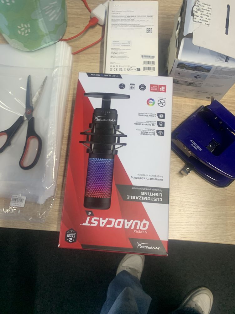 Микрофон HyperX Quadcast