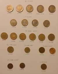 Monede : 2 /1 /0,5 /0,2 /0,1 /0,05 /0,02  €