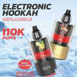 Vape multifunctional 110.000 Pufuri Cu Doua Arome Ecran Led